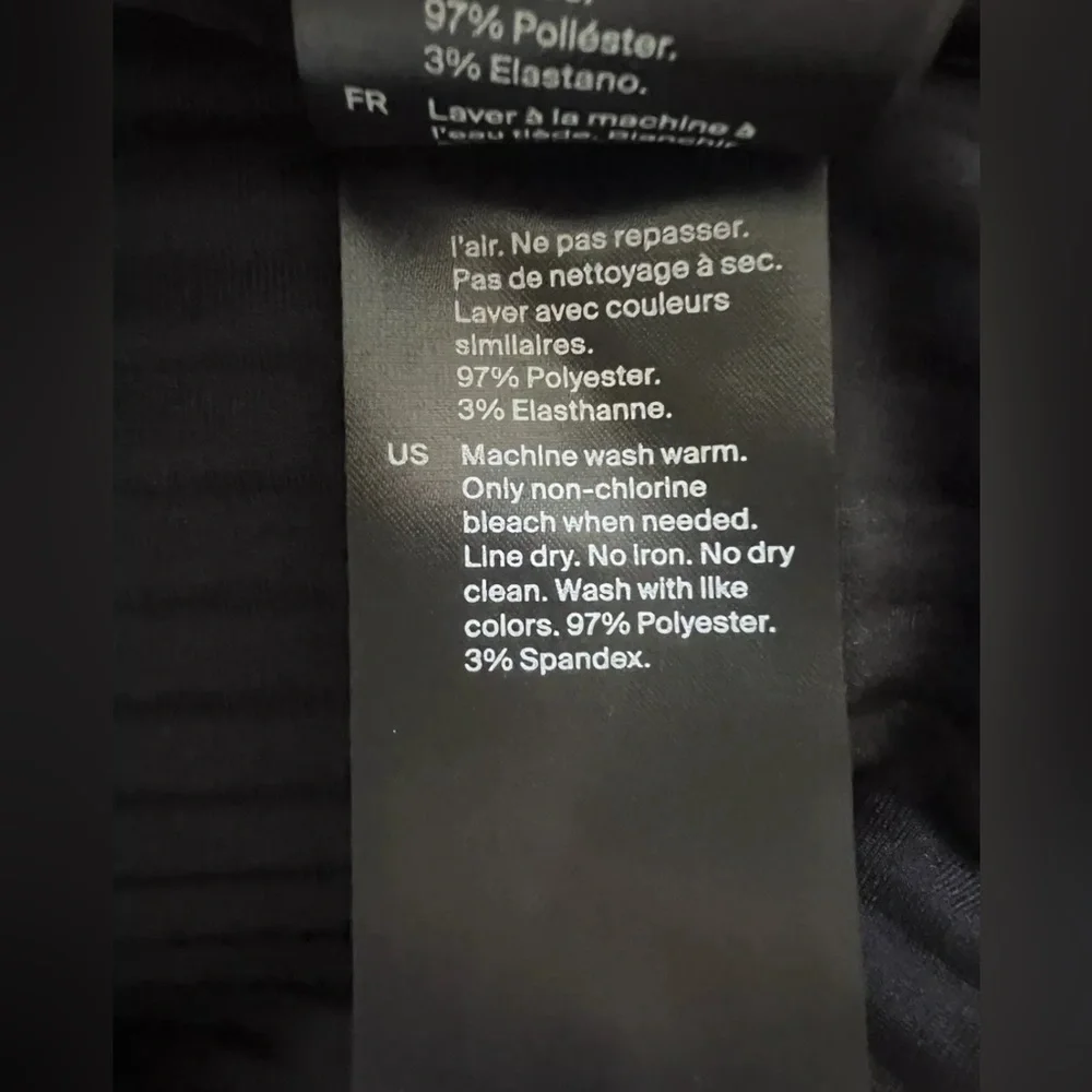 COS Pleated Short Sleeve Top Blouse, Size Medium, Black - Picture 8 of 10